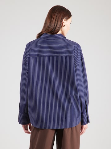 HUGO Blouse 'Extra' in Blauw