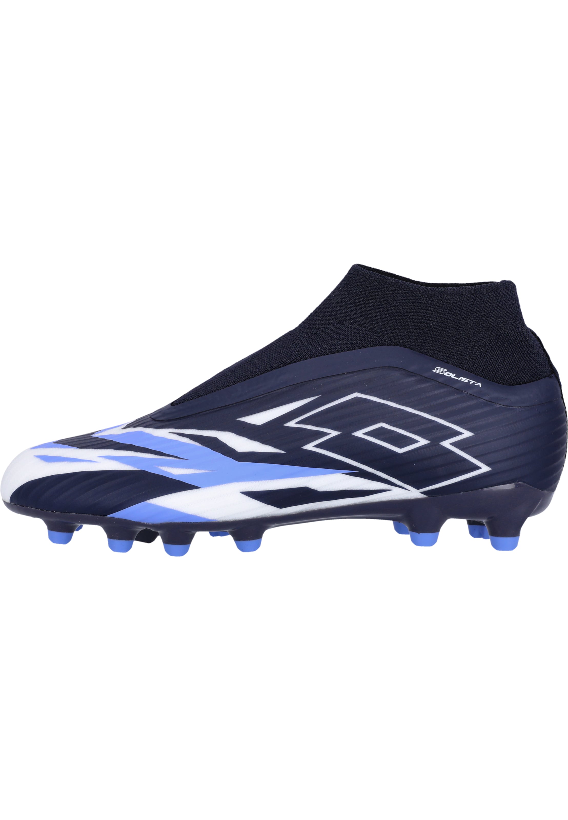 LOTTO Soccer Cleats 'Solista 300' in Blue: front