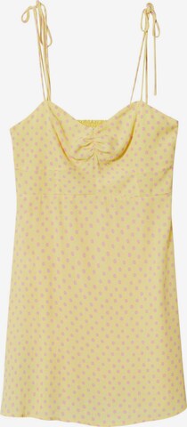 MANGO Summer Dress 'Amelia' in Yellow: front