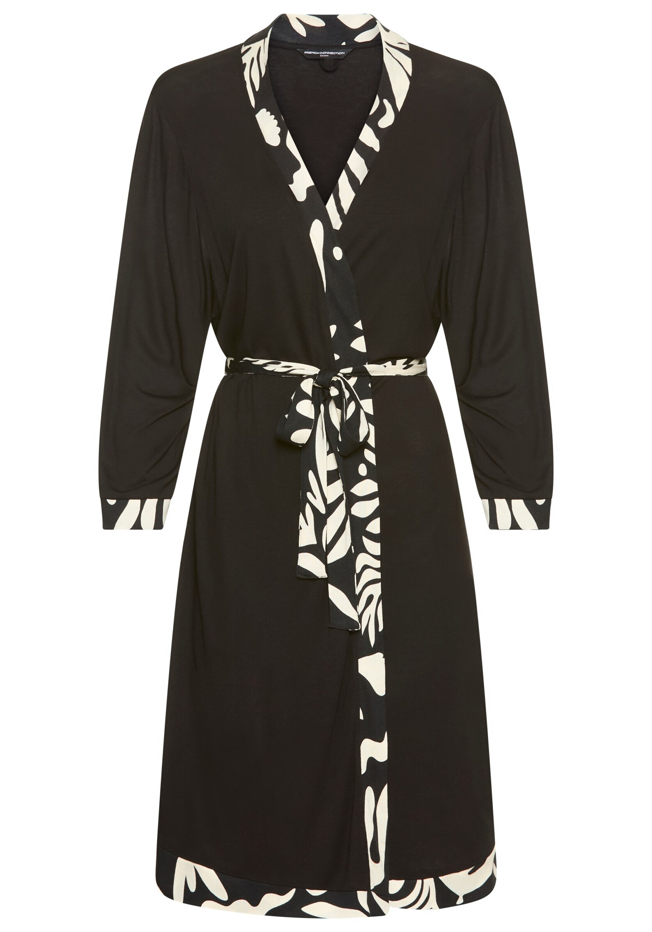 FRENCH CONNECTION Hálóköntösök - fekete: elől