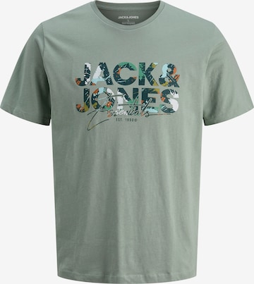 JACK & JONES Shirt 'Geplas' in Grün: Vorderseite