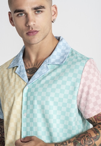 Gianni Kavanagh Regular fit Overhemd 'Dreamy' in Geel