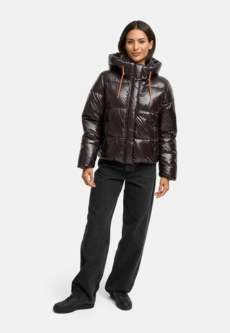 MARIKOO Winterjas 'Skyraa 16' in Bruin