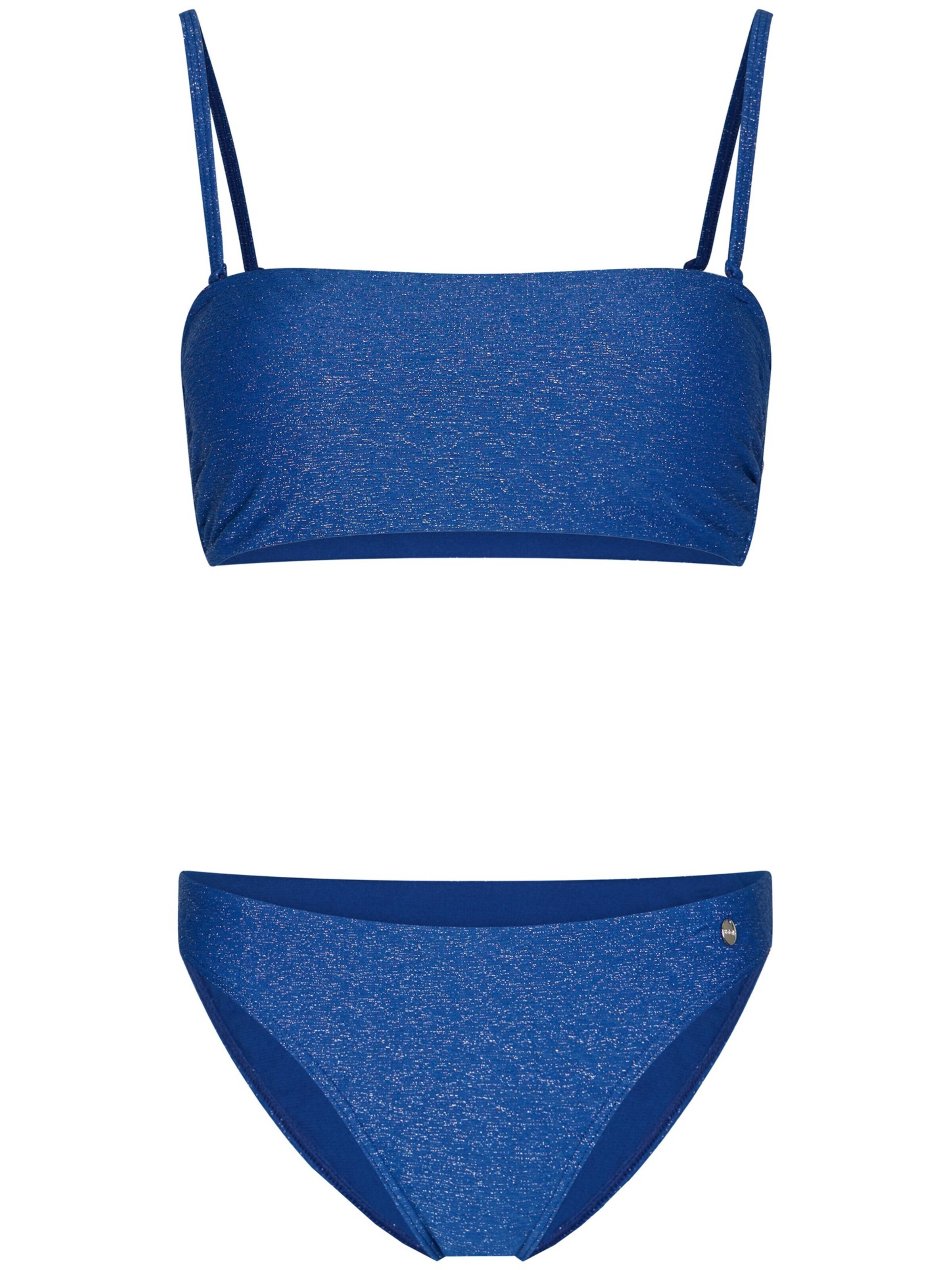 Rebelle Bandeau Bikini in Blauw