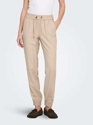 ONLY Baggy Trousers 'kelda-emery' in Beige