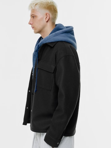 Pull&Bear Between-Season Jacket in Black
