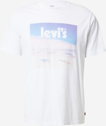 T-Shirt LEVI'S en blanc : devant
