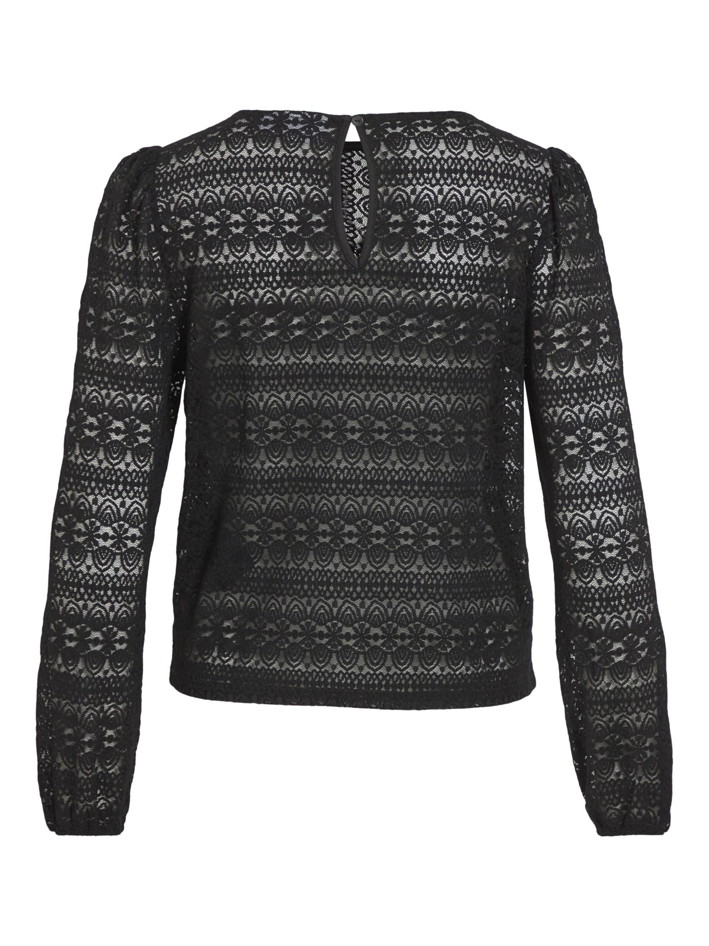 VILA Blouse in Zwart