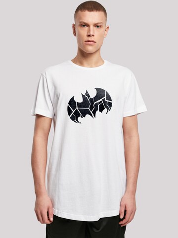 F4NT4STIC T-Shirt 'DC Comics Batman' in Weiß: Vorderseite