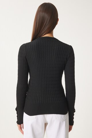 Cardigan Happiness İstanbul en noir