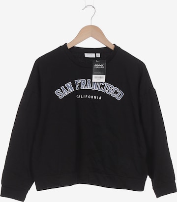 VILA Sweatshirt & Zip-Up Hoodie in M in Black: front
