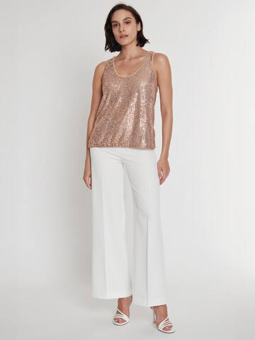Ana Alcazar Top ' Paaly ' in Gold