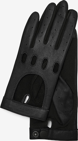 KESSLER Full Finger Gloves 'Mia Driver' in Black: front