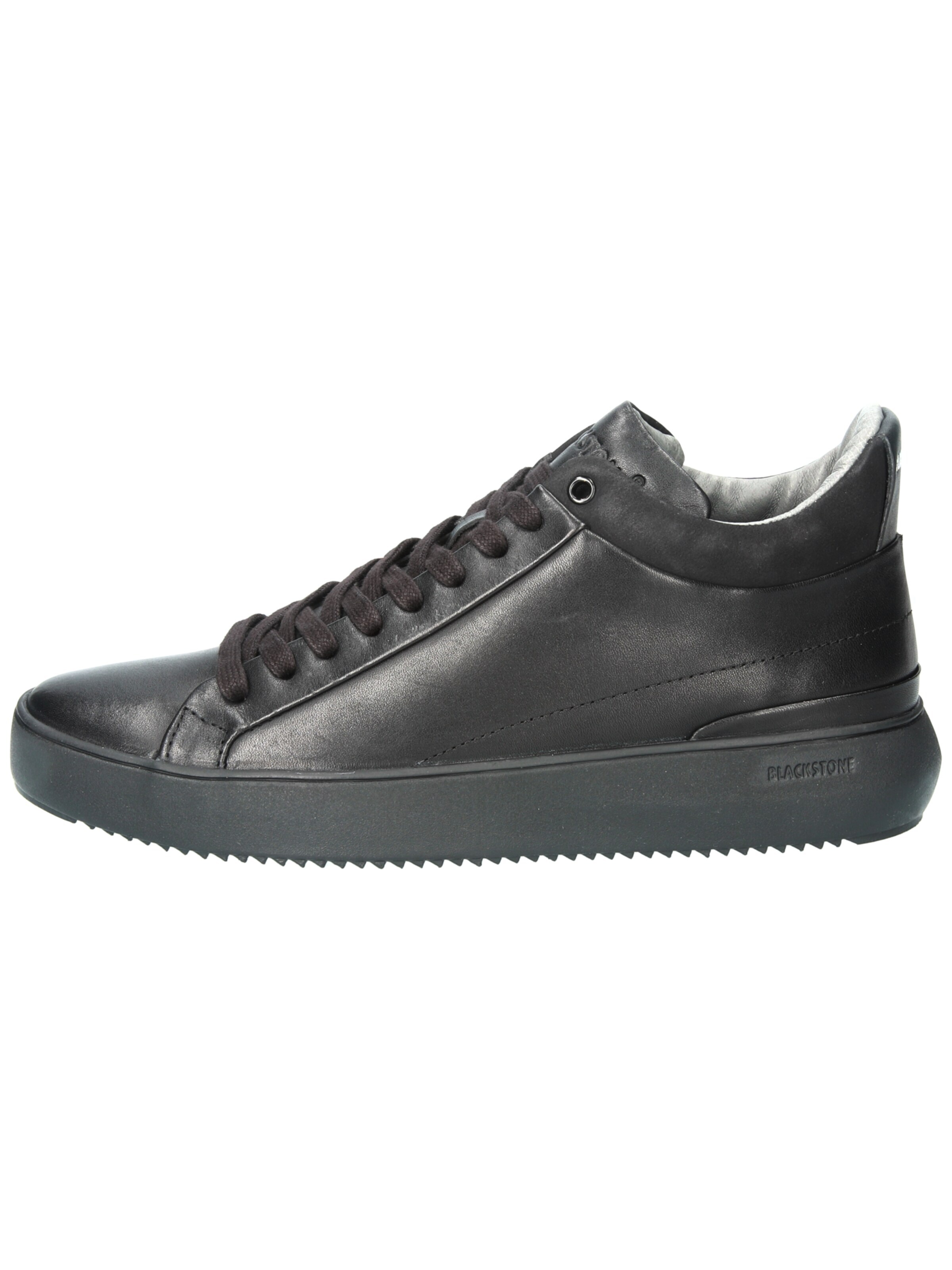 BLACKSTONE Låg sneaker 'TREVOR' i svart: framsida