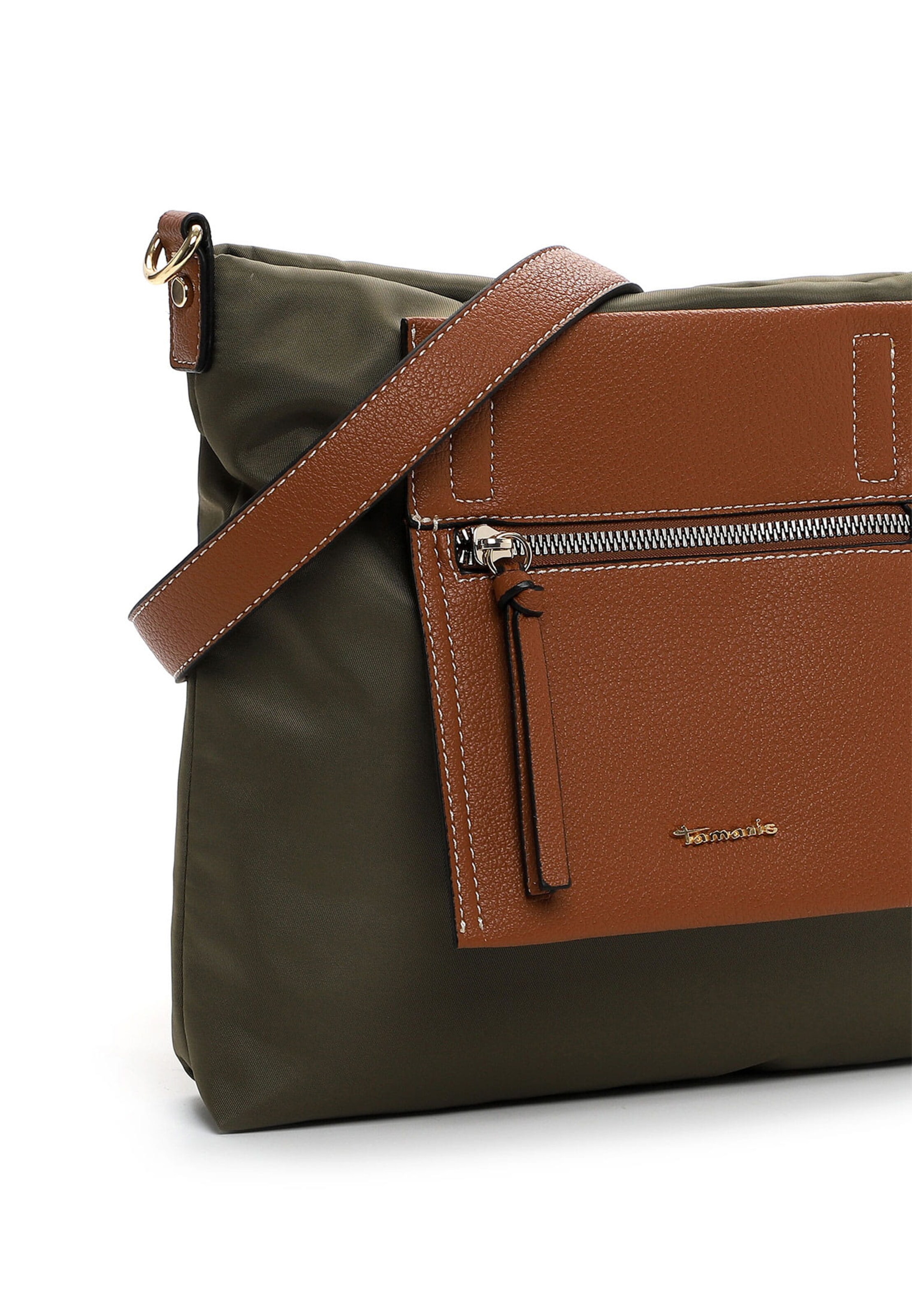 Tamaris Skuldertaske 'Fabrizia' i grøn