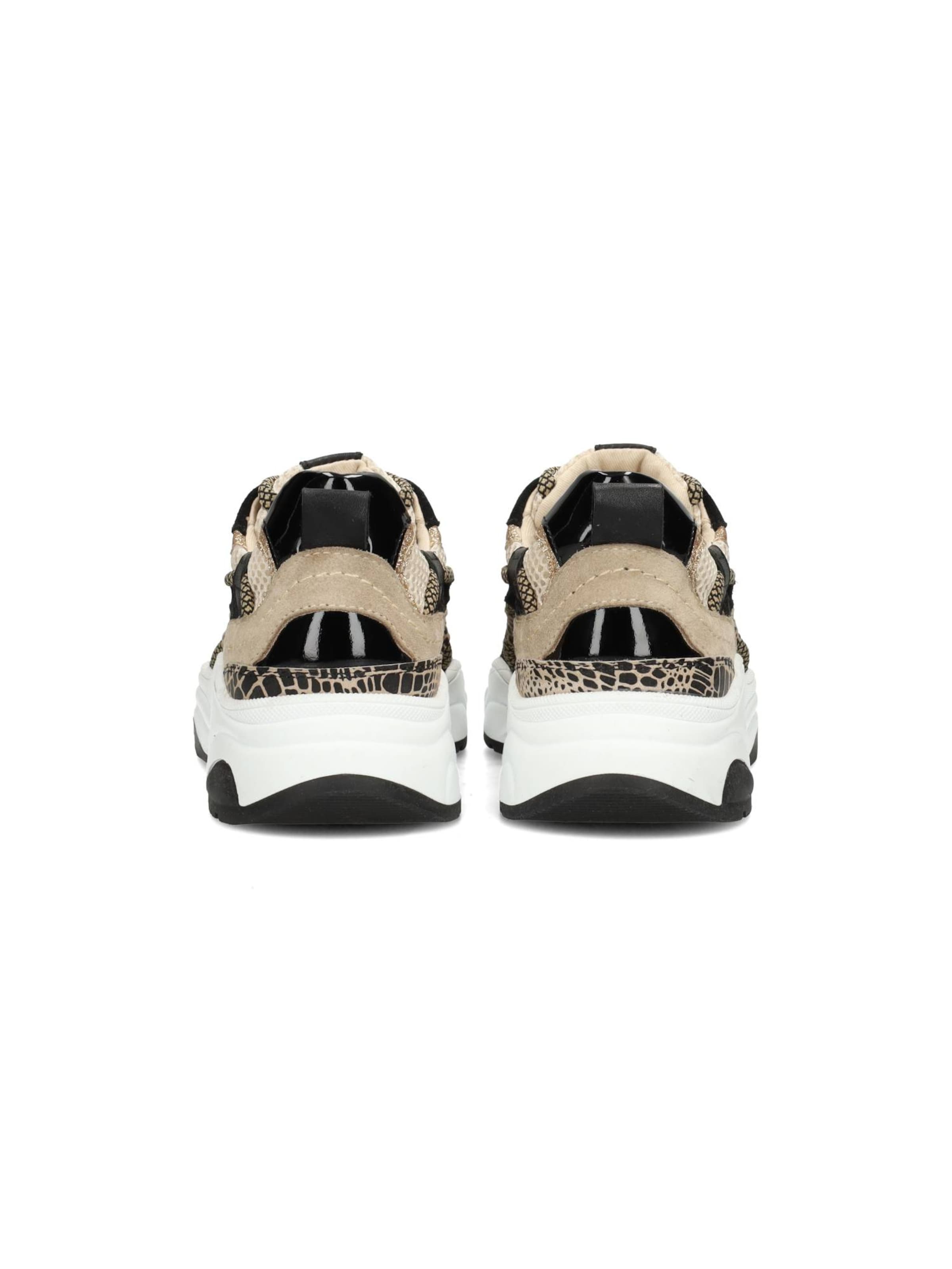 PS Poelman Sneakers laag 'IVA' in Zwart