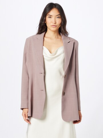 River Island Blazer 'CUT OUT' in Beige: front