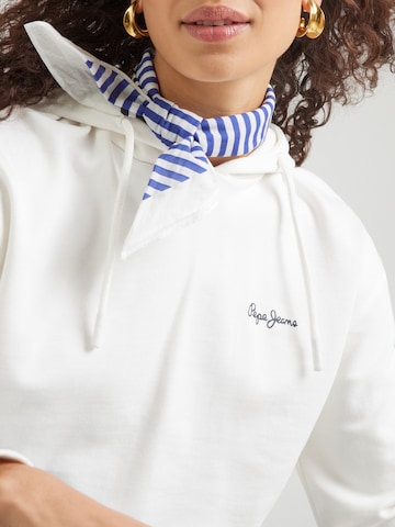 Pepe Jeans Sweatshirt 'ELSYRA RO' in Weiß