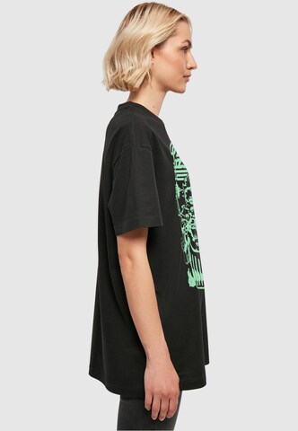 Merchcode T-Shirt 'Thin Lizzy - Rocker Flames' in Schwarz