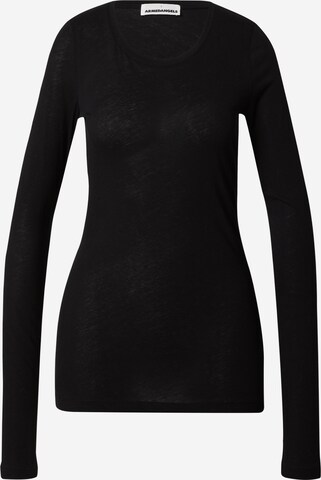 ARMEDANGELS Shirt 'Enricca' in Black: front