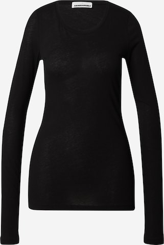 ARMEDANGELS - Camiseta 'Enricca' en negro: frente