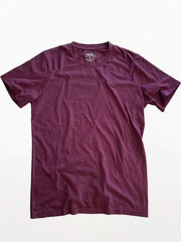 A Question Of (AQO) Shirt 'Anders Tee Garment Dyed' in Purple