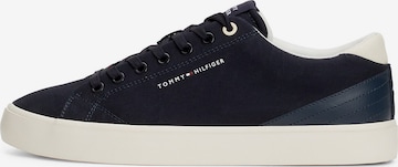 TOMMY HILFIGER - Sapatilhas baixas em azul: frente