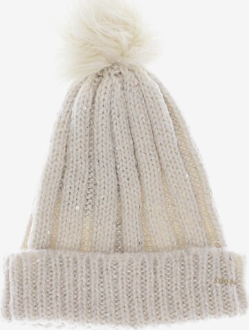 COMMA Hat & Cap in One size in White: front