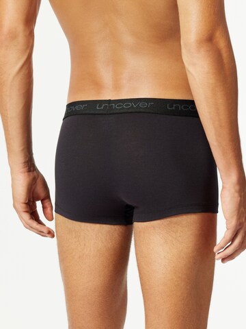 uncover by SCHIESSER Boxershorts in Zwart