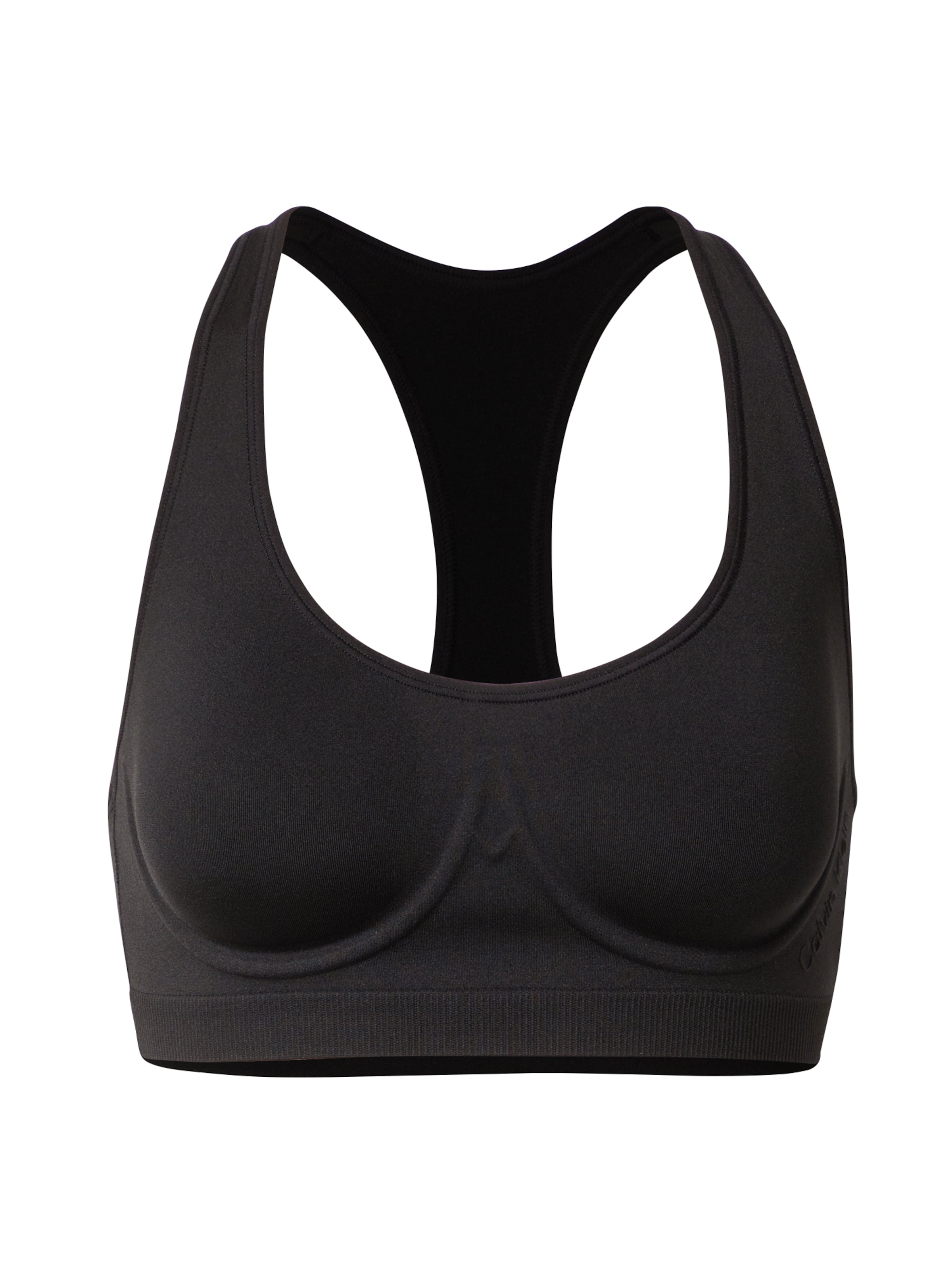 Calvin Klein Underwear Бюстье Бюстгальтер в Черный: спереди