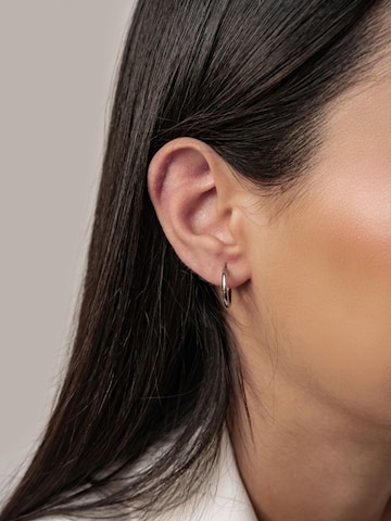 Hey Happiness Earrings 'Luna' in Silver