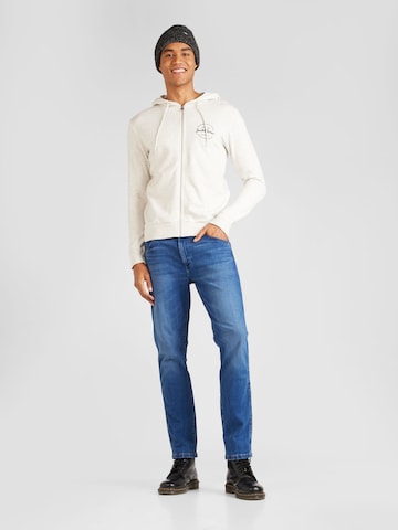 Veste de survêtement 'FOREST' JACK & JONES en blanc