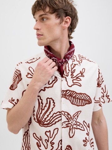 JACK & JONES Comfort Fit Hemd in Weiß