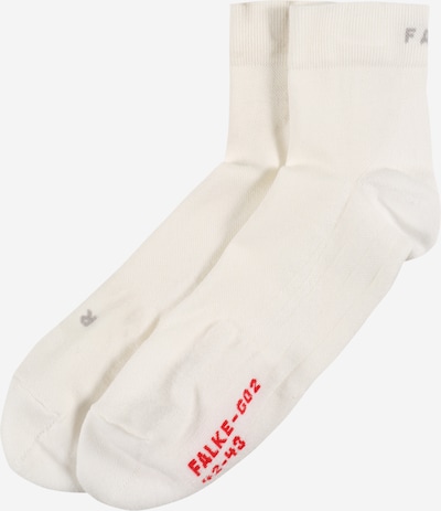 FALKE Sportsocken in rot / weiß, Produktansicht