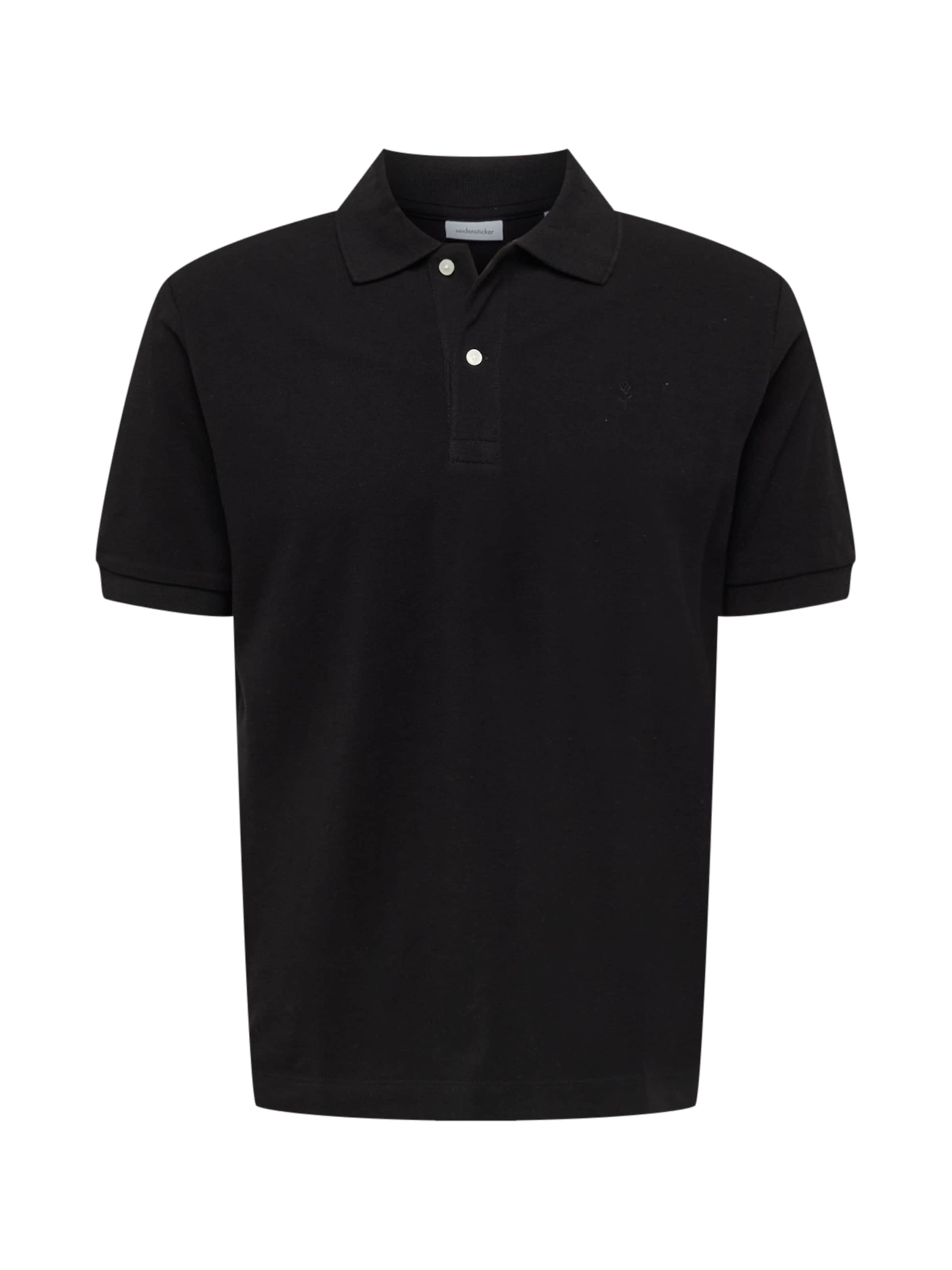 T-Shirt SEIDENSTICKER en noir : devant