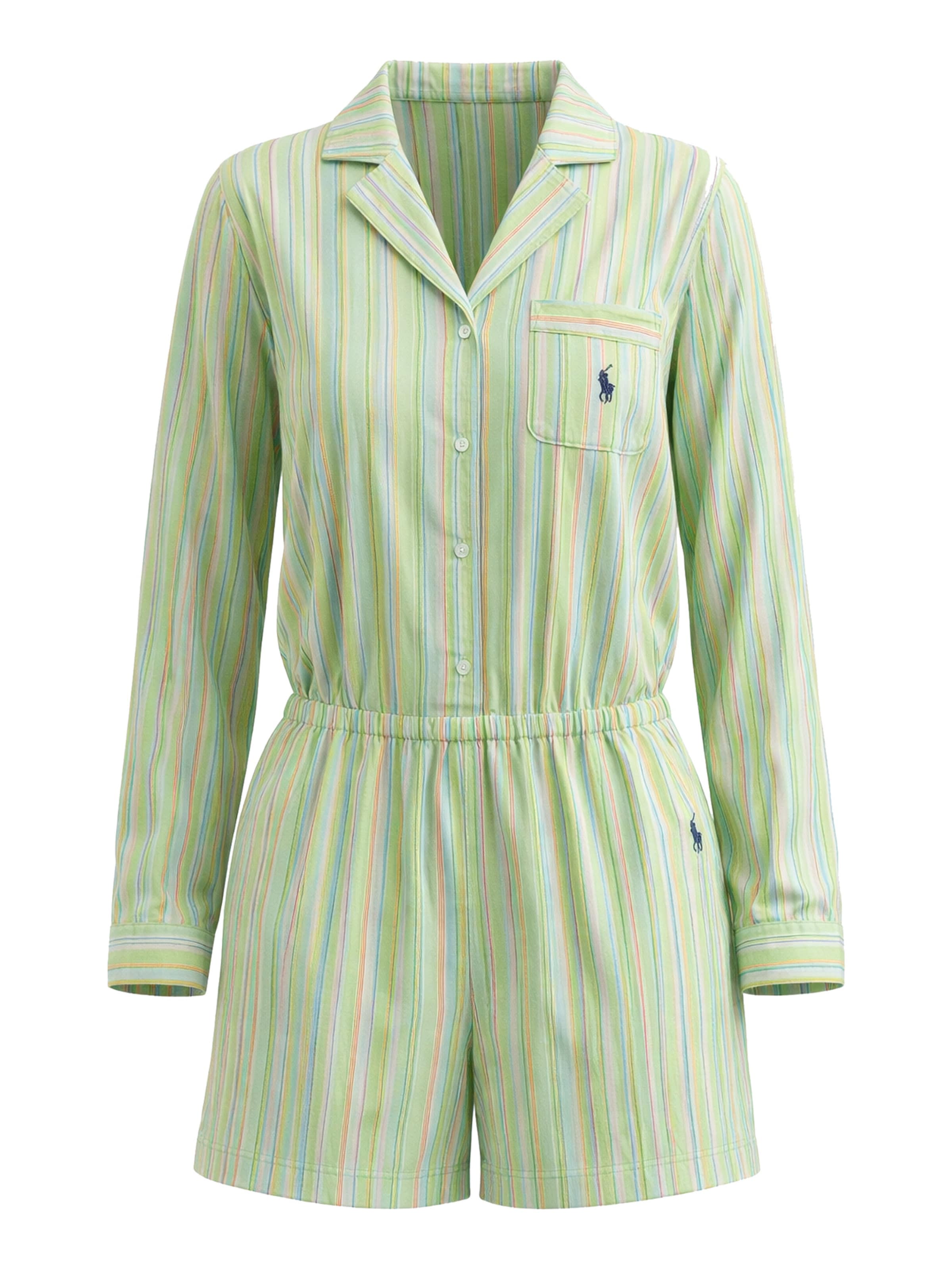 Pyjama ' Shirting Stripes ' Polo Ralph Lauren en jaune : devant