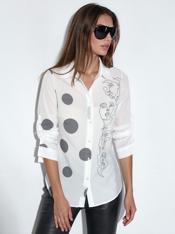 Camicia da donna di MSN Collection in bianco