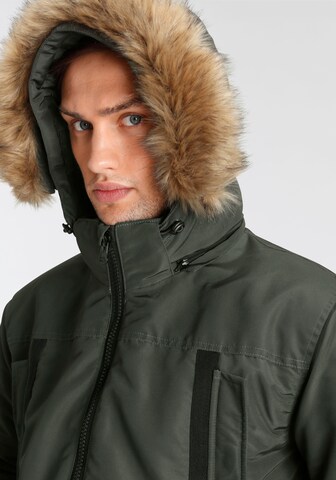 ALPENBLITZ Winter Parka in Green