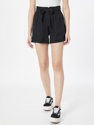 TOM TAILOR DENIM Regular Shorts in Schwarz: predná strana