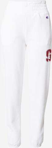 Champion Reverse Weave Trousers in White: front