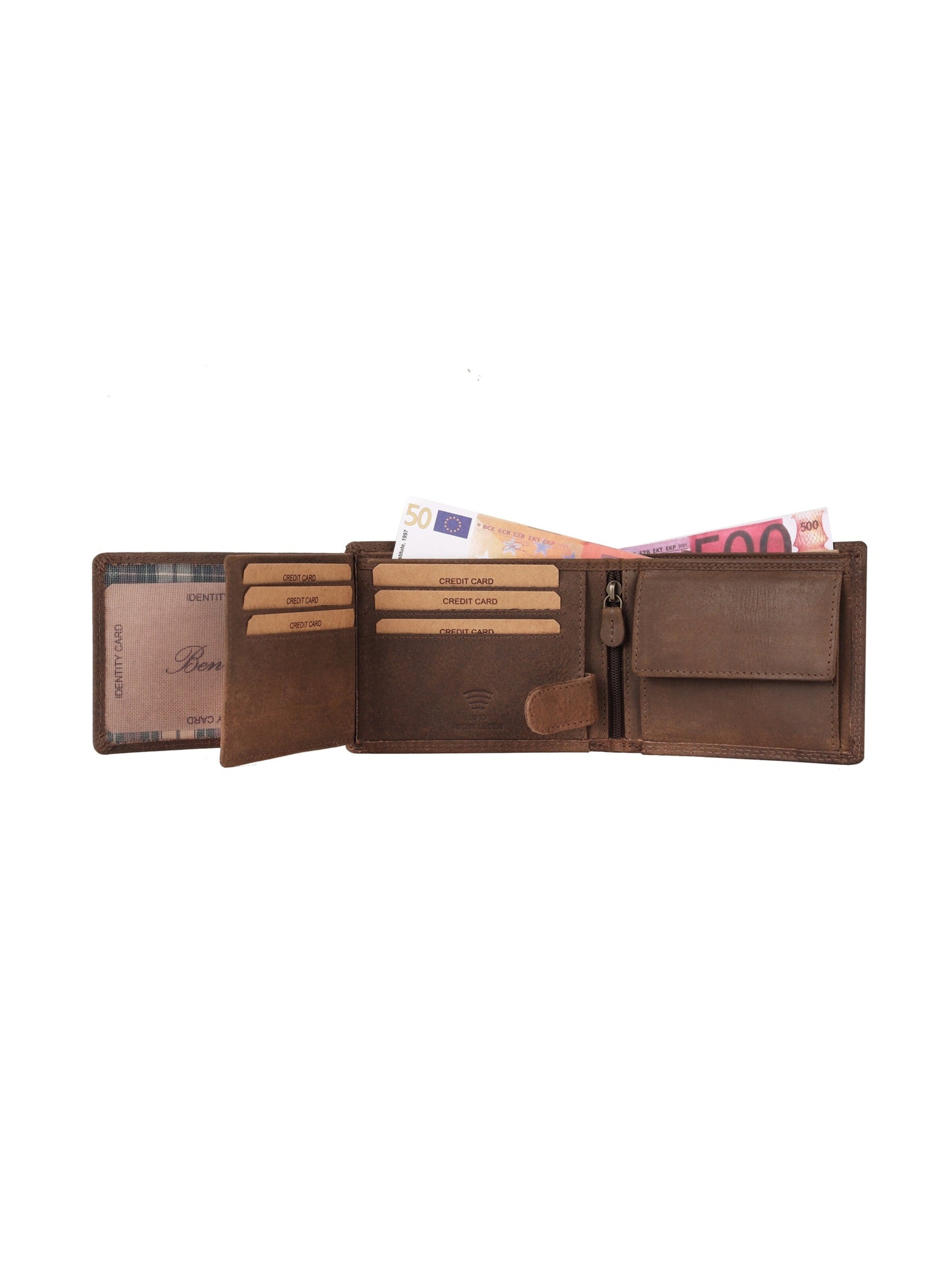 Benthill Wallet in Brown