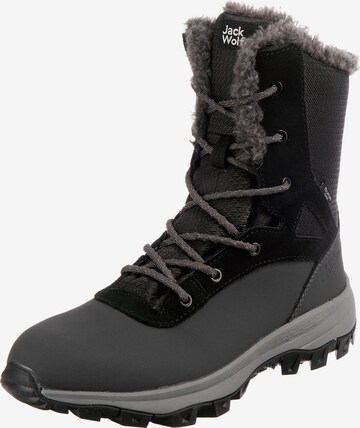 JACK WOLFSKIN Snow Boots 'Everquest' in Grey: front