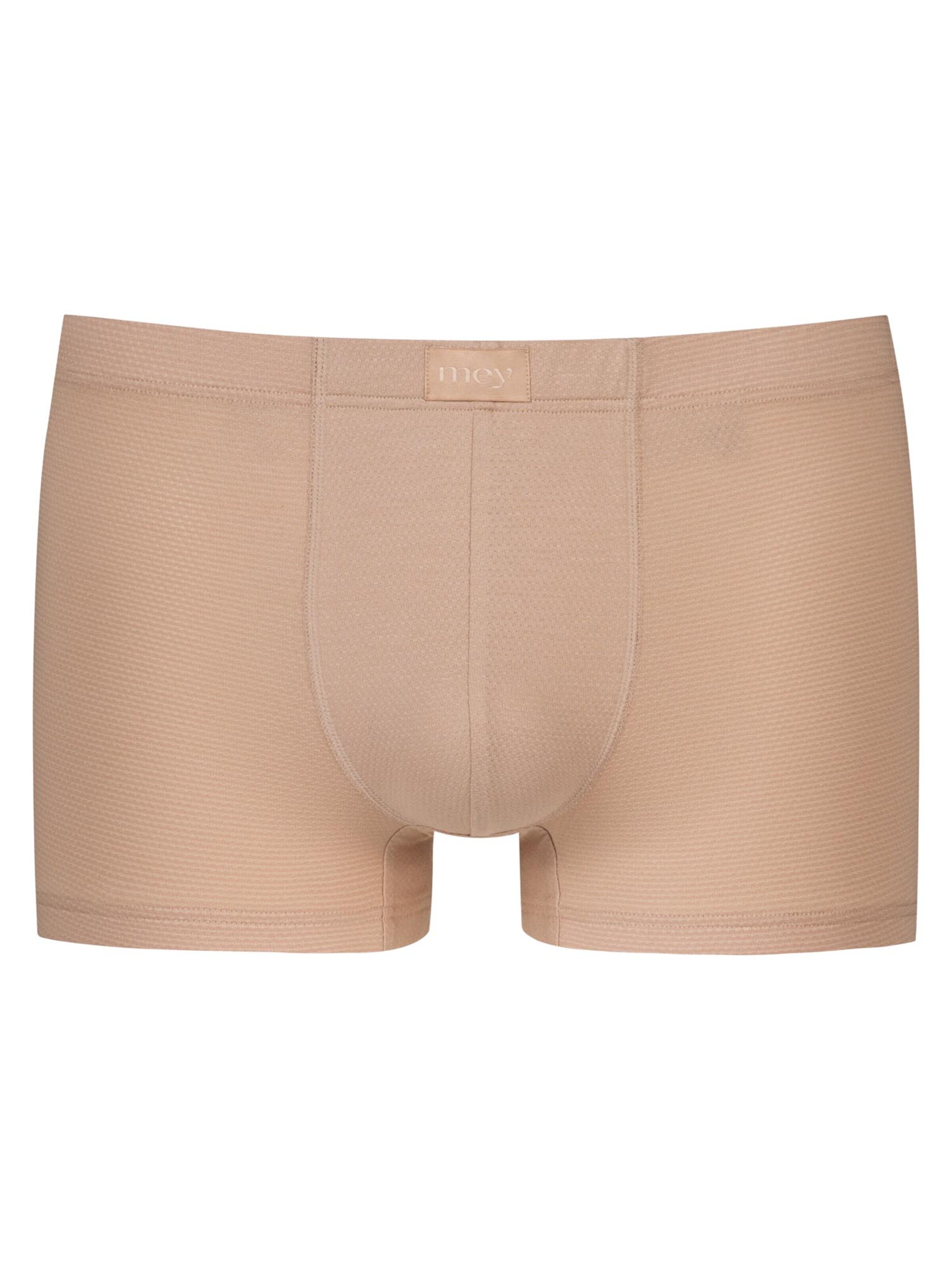 Mey Boxer shorts 'Dry Cotton Breeze' in Beige: front