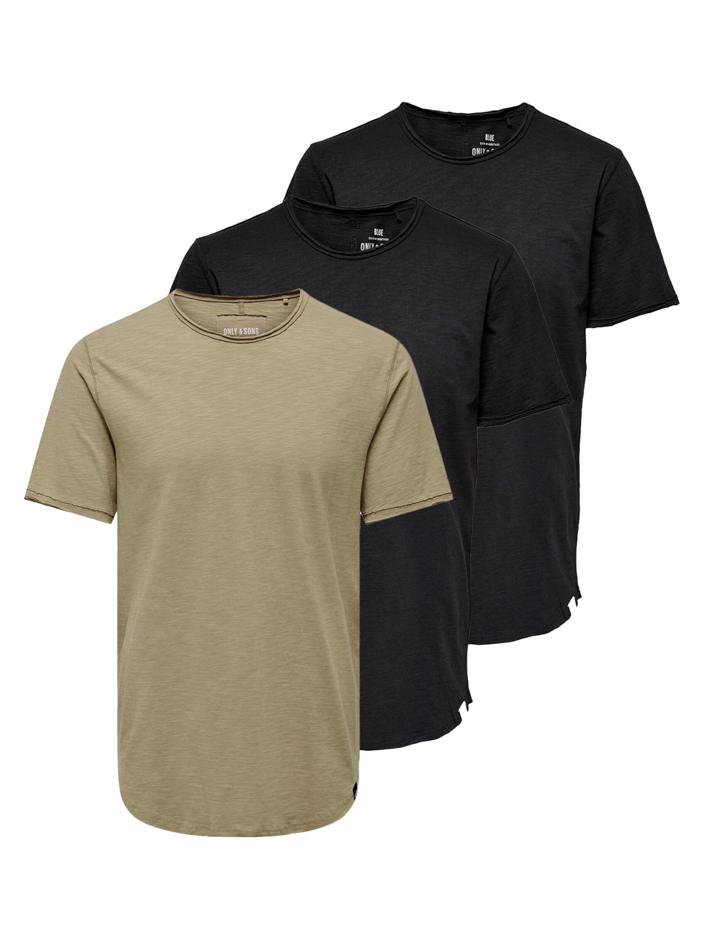 Only & Sons Shirt 'BENNE' in S/Regular in Mottled black, Item view