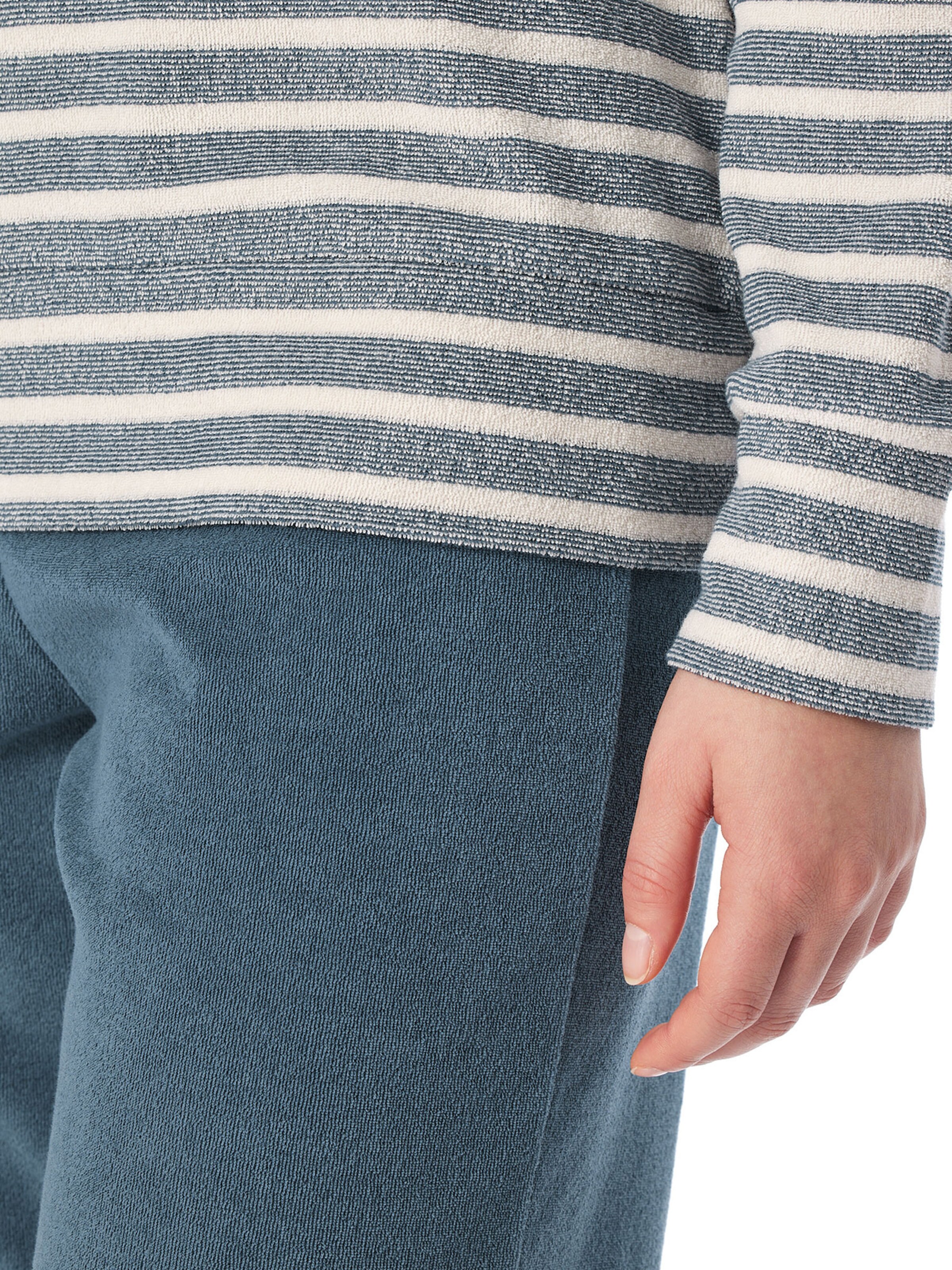 SCHIESSER Pyjama in Blau