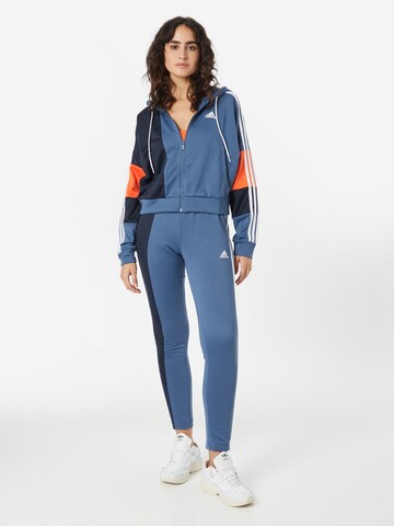 ADIDAS SPORTSWEAR Tracksuit 'Bold Block' in Blue: front