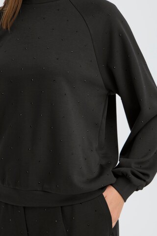 ICHI Trui 'Amias LS' in Zwart