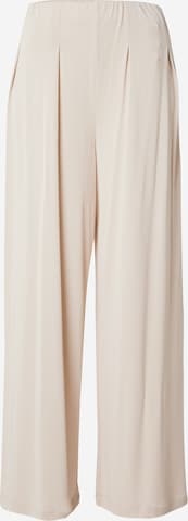 Pantaloni con pieghe 'Polly' di ABOUT YOU in beige: frontale