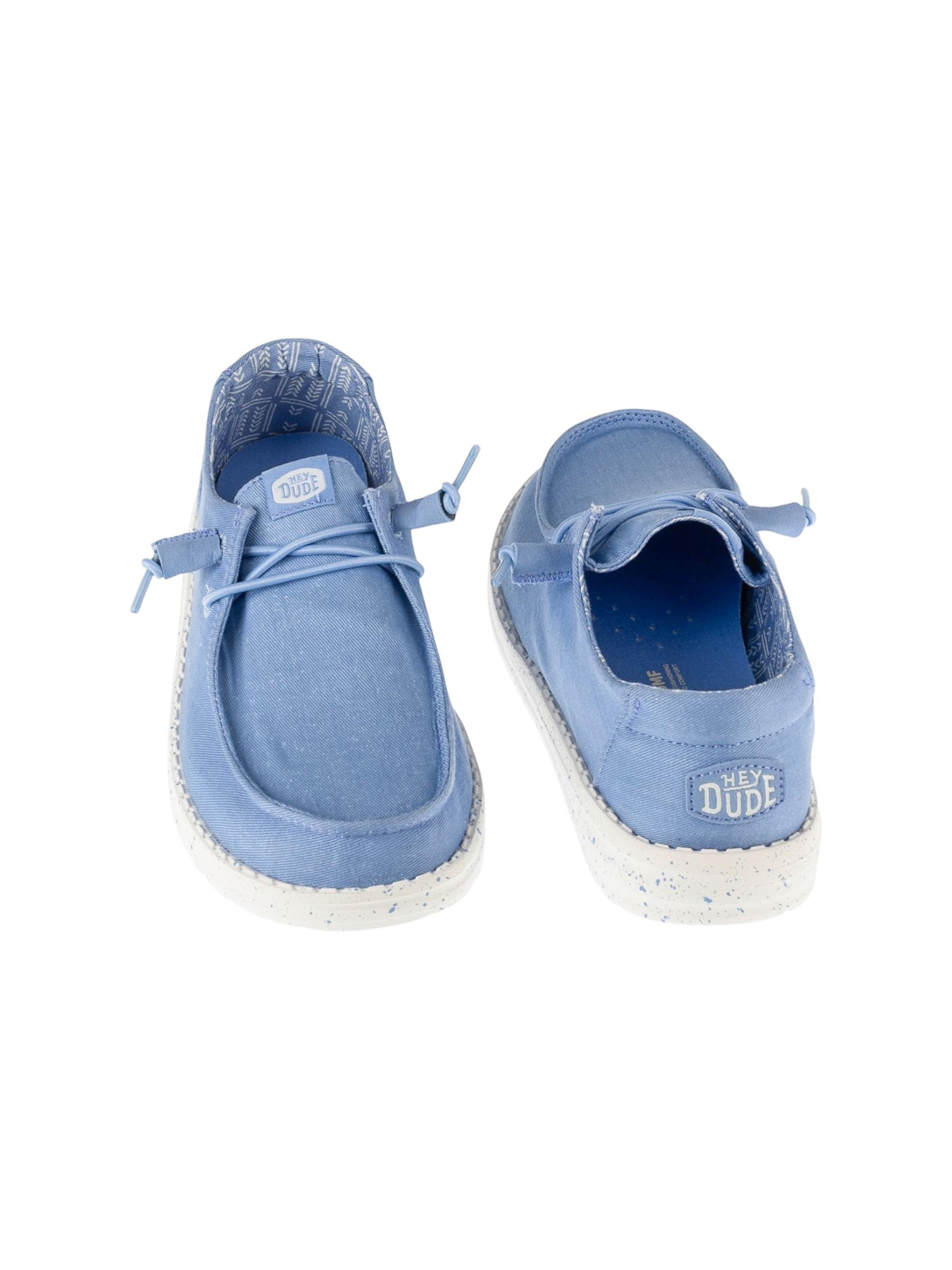 HEY DUDE Veterschoen 'Hey Dude Wendy Stretch Canvas' in Blauw