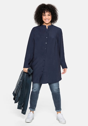 SHEEGO Blouse in Blauw